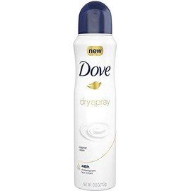 Dove Dry Spray Antiperspirant, Original Clean 3.80 oz (Pack of 12)