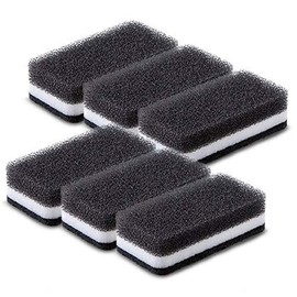 Duskin Kitchen Sponge (Hard Type), Black, Set of 6