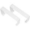 Vent Systems 2 Pack 110 x 55mm Plastic Wall Mount