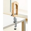 QWORK Leather Sewing Clamp Tool for Belts, Bags, and Purses,