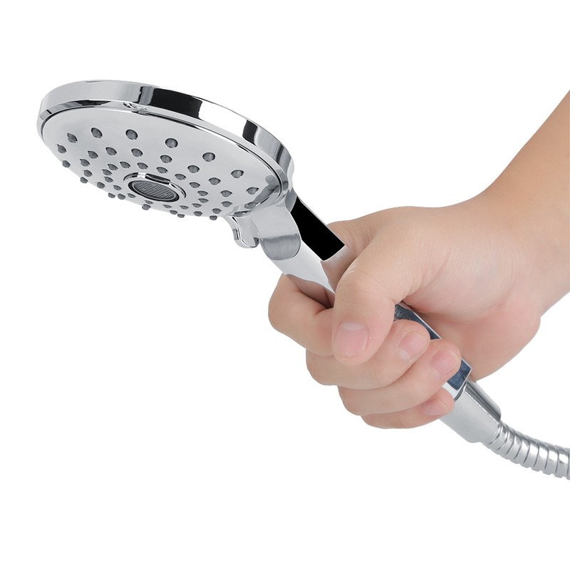G1/2in Multifunctional Hand Shower Set Water Saving Handheld Shower Head