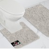 GORILLA GRIP Bathroom Rug Sets, Soft Chenille 2 Piece Area