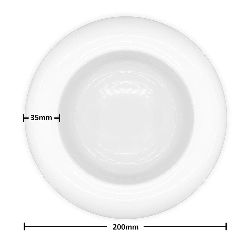 Dignity by Wade Scoop Bowl - White