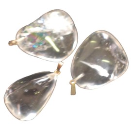 Genuine Gemstone Jewellery Pendant for Men and Women, Tumbled Stone Pendant 925 Silver for a Chain, Stone Pendant, Healing Stone Jewellery, Gemstone, rock crystal