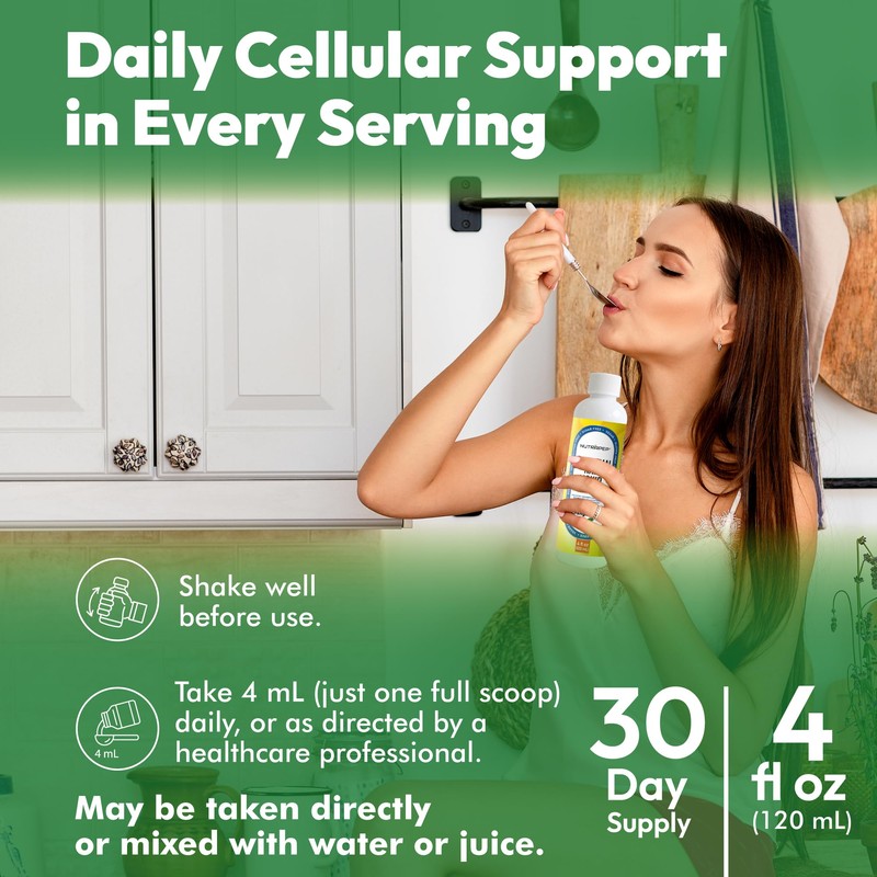 NutraPep NAD+ Liquid Supplement - Liposomal NAD+ Boost for Healthy