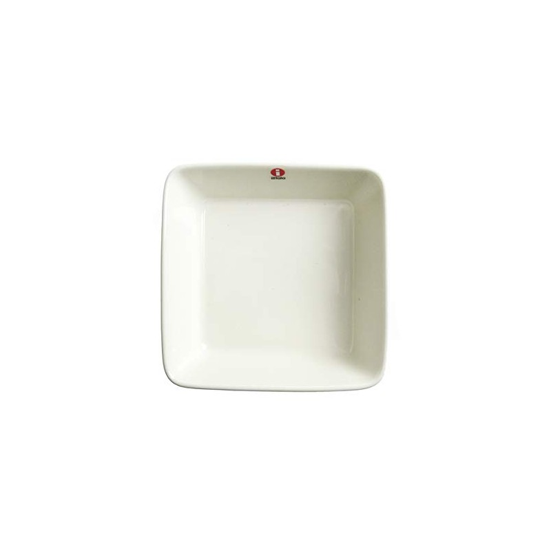 Iittala 6411800186353 Square Plate, White, 4.7 x 4.7 inches (12