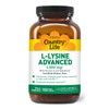 Country Life L-Lysine 1500mg Capsules with Vitamin D & Elderberry