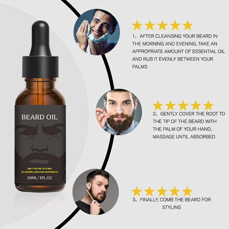 Beard Growth Beard Oil, Beard Growth Oil, Beard Growth Serum