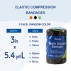 Degasa Elastic Bandage wrap with Closures Clips, 1 Pack, Random