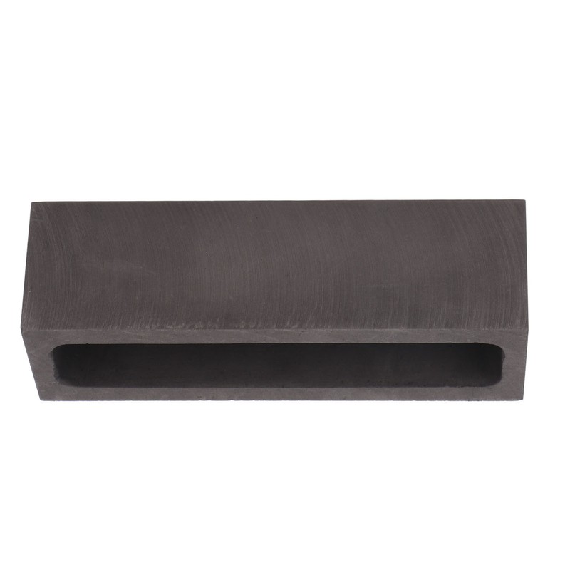 Graphite Ingot Mold Rectangular High Thermal Stability Metal Graphite Crucible
