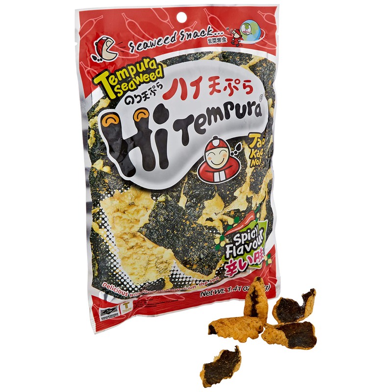 Tao Kae Noi Alghe Tempura Piccante - Snack 40 g