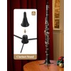 Eastar B Flat Clarinet for Beginner, Ebonite Clarinet Nickel-plated with