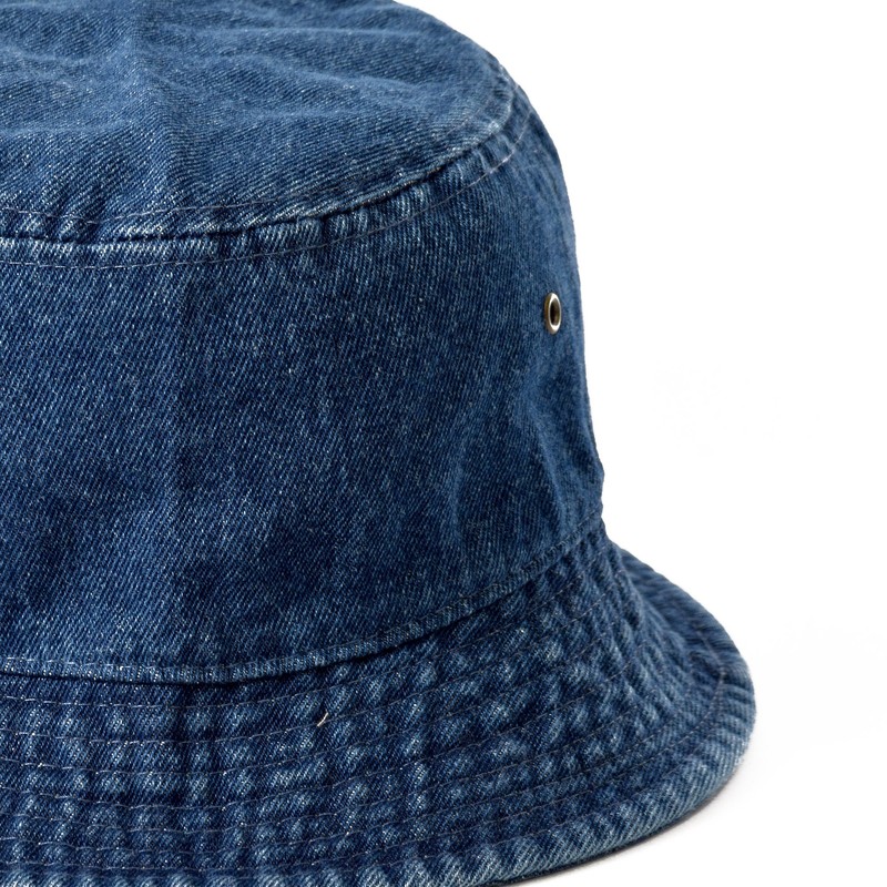 New Hattan 1500 Stonewash Bucket Hat, blue (dark)