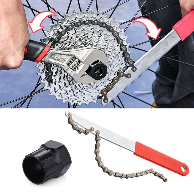 Sprocket Chain Cutter, Sprocket Removal Tool, Bicycle Chain Tool, Maintenance,