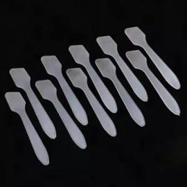Gita 스페출라 PP 소분 미니 10P 미니스페출라 화장품숟가락 Spatula PP Mini 10P Mini Spatula Cosmetic Spoon [Transparent]