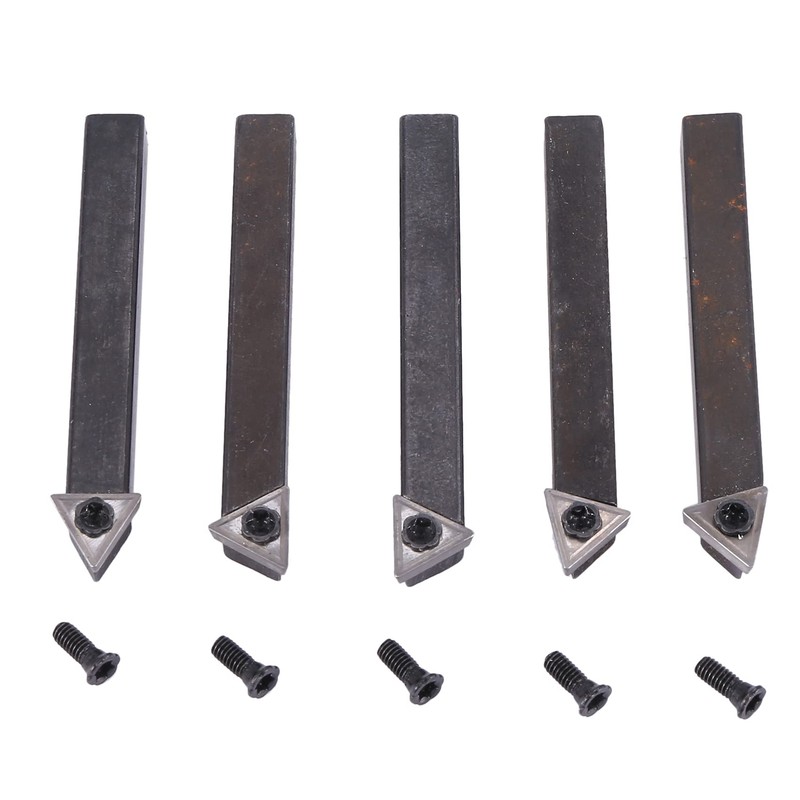 Aswalling 1/4 inch Mini Indexable Carbide Lathe Turning Tool Holder