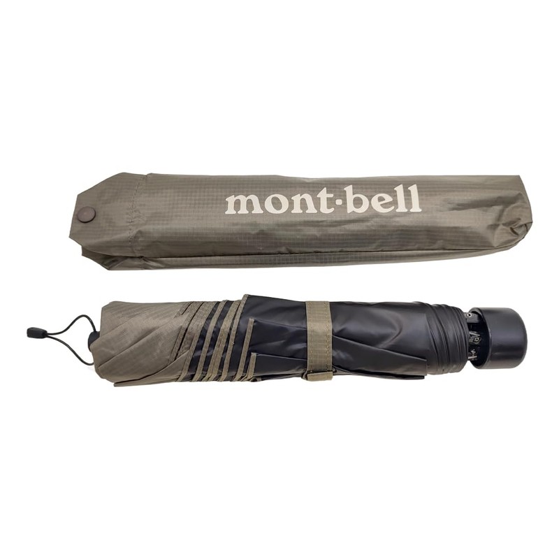 Montbell 1128658 Folding Umbrella, Sun Block Umbrella, 50 Metallic, Sun