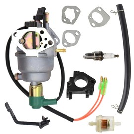 SAKITAM Carburetor fit for Champion Power CPE 40050 40058 41113 41135 41311 41312 41351 C41365 41365 41430 5000 6000 7000 7500 9000 Watt 389cc 439CC Generator 71322 71320 Pressure Washer Manual Chock