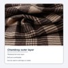 Elderly Wheelchair Care Shawl Thickened Lint Keep Warm Shoulder Blanket