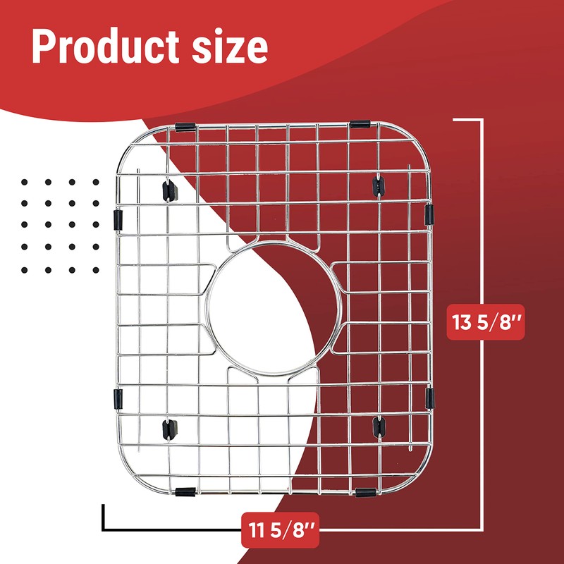Sink Protector for Kitchen Sink Fits 12x14, Stainless Steel Sink