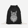 Autiga Gym Bag Owl Aztec Pattern Boho Aztec Owl Hipster