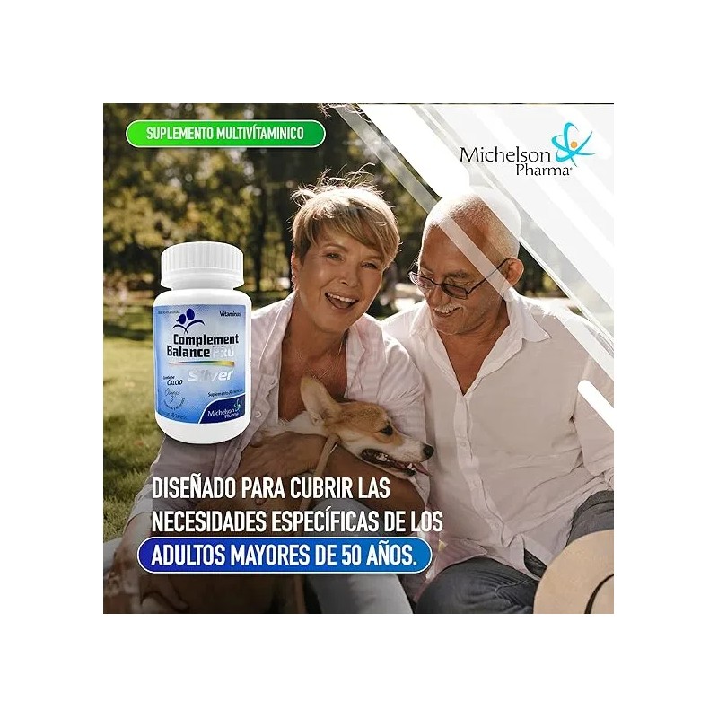Complement Balance Pro Silver Tabletas Pack 3pz Sabor