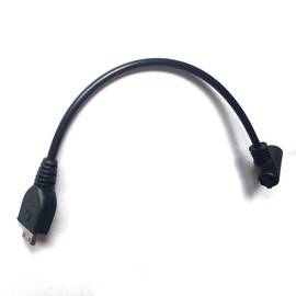 Cable adaptador de cargador de repuesto para terminal inalámbrico VX680 (y algunos Vx670) como un conector Mini-HDMI