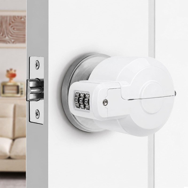 Door Knob Safety Cover Lock Child Proof Door Knob Lockout
