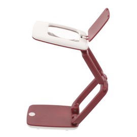 Ipetboom Led Reading Magnifier Lamp Portable Folding Magnifying Bright Light for Reading Study
