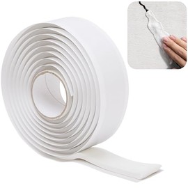 79 x 1 Inches Moldable Silicone Putty, 5mm Thick Waterproof Butyl Seal Putty Tape, White Insulating Duct Seal Puttys Tape for Pipe Gap Wall Repair