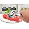 Meat Tenderizer- Stainless Steel Meat Tenderizer Roller Rolling Hammer-Pizza Roll