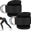 Pack of 2 Foot Loops, Cable Pulls with D-Rings, Ankle