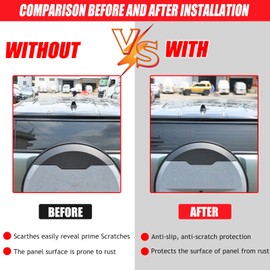 Rear Window Decal Stickers Compatible with 2024 2025 Hummer EV Car Back Window Decorative Sticker Back Window Glass American Flag Style Decals Exterior Accessories