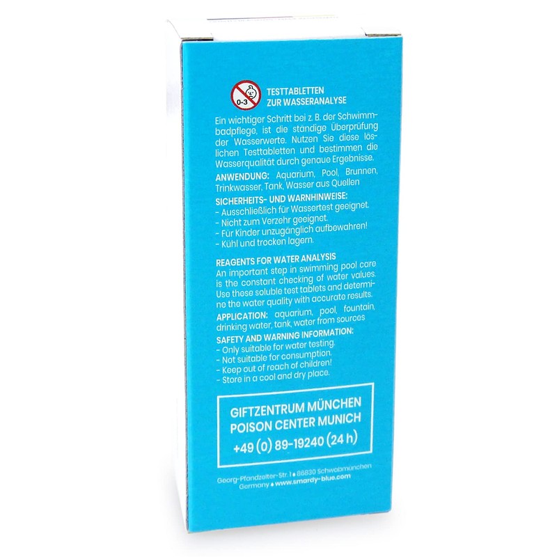 smardy 120 Rapid Test Tablets - Phenol Red (PH Value)