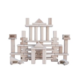 Beka 06050 Little Builder 52 Piece Set Hard Maple Unit Blocks Hard Maple Unit Blocks