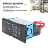 Touch Smart Thermostat Dual Display Digital Refrigeration Defrost Temperature Controller