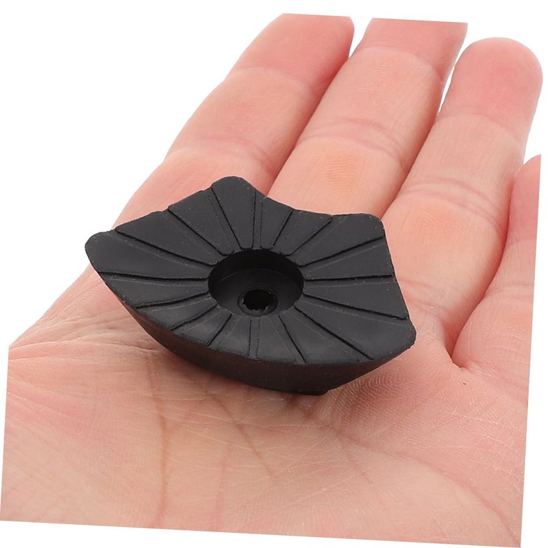 Kisangel 6 Pack Replacement Rubber Trek Cane Tips for Hiking