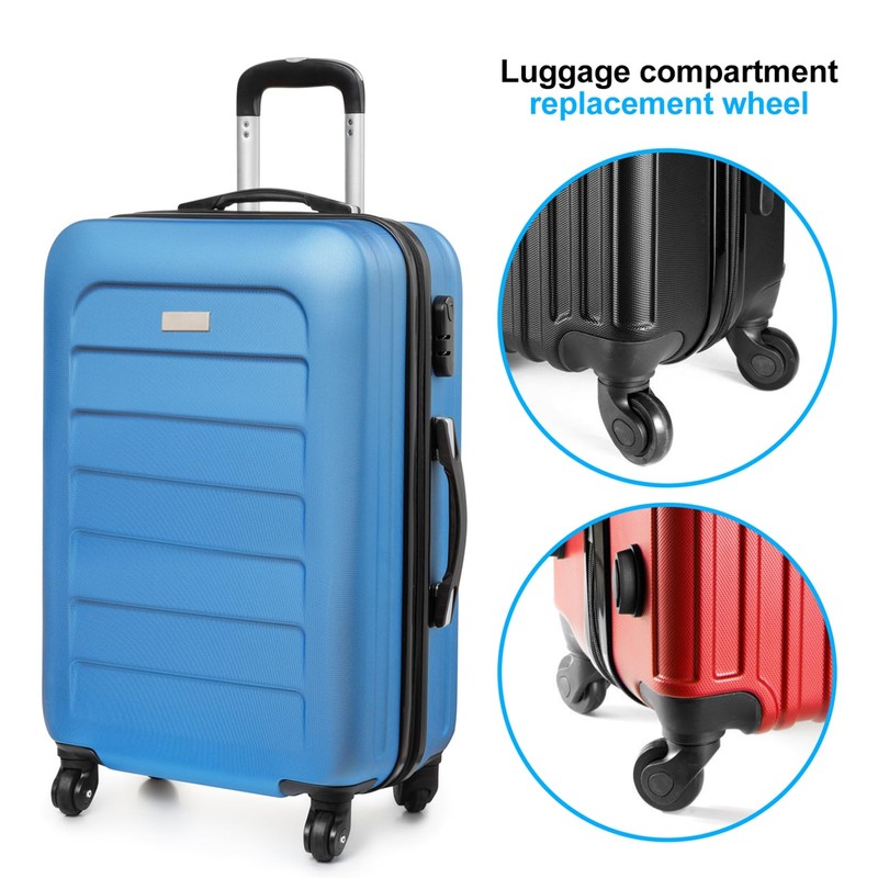 Pack of 4 Suitcase Wheels Replacement Wheels Suitcase Wheels Replacement