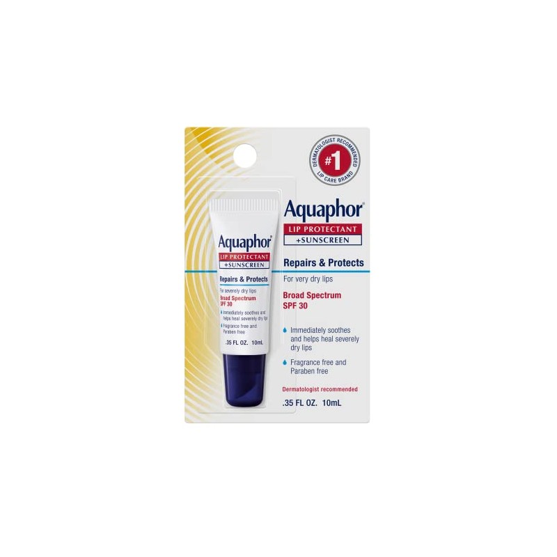 Aquaphor - Lip Repair + Protect UVA/UVB, SPF 30, 0.35