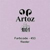 ARTOZ 25 x Square Folding Cards - Lilac (Purple) -