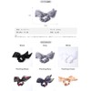 QinGoo Black Rabbit Ear Scrunchie Organic Hair Rubber Hair Accessories,