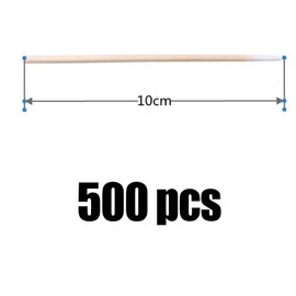 NINFEIQI 300Pcs Cotton Swab, Pointed Cotton Buds, Thin Cotton Sticks for Eyebrow Tattoo Beauty Make-up Color Nail Seam Dedicated Dirty Picking