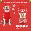 MuYaoPet Family Matching Dog and Owner Clothes Outfits,Christmas Pet Cat