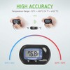 VIVOSUN 4-Pack LCD Digital Aquarium Thermometer Fish Tank Water Terrarium