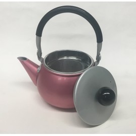 Maekawa Metal Rainbow Teapot, Pink