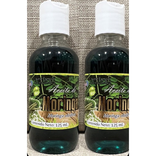 Moringa Aceite 2 Pack Moringa Oleifera Oil 125ml Extraccion Pura