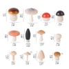 Wooden Mushroom Picking Toys Simulation Mushroom Picking Game Educational Toys