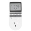 15A LCD Display Energy Saving Timer Socket Outlet Home Appliances