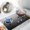 6X Gas Stove Knobs Home Kitchen Cooker Oven Cooktop Metal