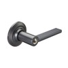 Yale Valdosta Round Lever Entry (Keyed), Suede Black